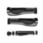 Set 2 manere ghidon bicicleta, diametru tub 22 mm, lungime 13 cm, aluminiu si cauciuc