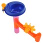 Pista cu 30 de bile, 105 piese, aspect 3D, multicolor, 35x40 cm