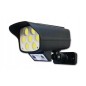 Aplica solara, cob LED reflector, camera falsa cu senzor de miscare, 5500-6000K, IP65