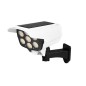 Lampa solara, 77 LED-uri SMD, 8W, 400 lm, panou solar 5.5V, 200 x 95 x 160 mm