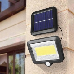 Reflector solar LED COB, 5W, 180 lm, senzor miscare, raza detectare 5-8 m, carcasa ABS, IP54