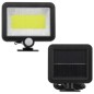 Reflector solar LED COB, 5W, 180 lm, senzor miscare, raza detectare 5-8 m, carcasa ABS, IP54
