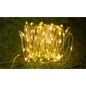 Ghirlanda solara LED, 100 becuri, lumina 3000K, 1W, IP44, lungime totala 1190 cm Ghirlanda solara LED, 100 becuri, lumina 3000K, 1W, IP44, lungime totala 1190 cm