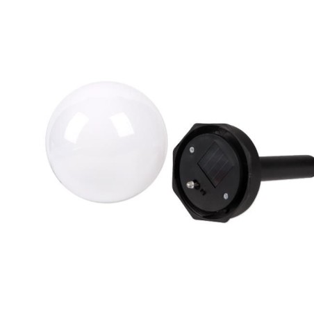 Lampa solara de gradina, lumina alb rece, 10 lumeni, IP44, baterie 40 mAh 1.2V, inaltime 34.5 cm