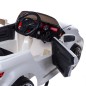 Scaun de coafura pentru copii, marca Range Rover, melodii si lumini, claxon, centura siguranta, alb