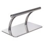 Suport picioare scaun coafor, finisaj crom, 36x20x19 cm Suport picioare scaun coafor, finisaj crom, 36x20x19 cm