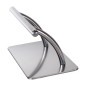 Suport picioare scaun coafor, finisaj crom, 36x20x19 cm Suport picioare scaun coafor, finisaj crom, 36x20x19 cm