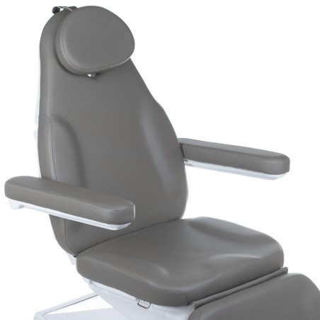 Fotoliu electric cosmetica, telecomanda, lungime 184 cm, tapiterie gri, maxim 160 kg