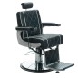 Scaun frizerie, inaltime 54-67.5 cm, reglare spatar si suport picioare, baza cromata 65 cm, tetiera, piele ecologica Scaun frizerie, inaltime 54-67.5 cm, reglare spatar si suport picioare, baza cromata 65 cm, tetiera, piele ecologica