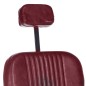 Scaun frizerie, spatar si inaltime reglabile, latime 66 cm, baza cromata, tetiera detasabila Scaun frizerie, spatar si inaltime reglabile, latime 66 cm, baza cromata, tetiera detasabila