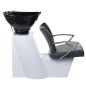 Scafa coafor, unghi inclinare bol, inaltime totala 100 cm, latime scaun 45 cm Scafa coafor, unghi inclinare bol, inaltime totala 100 cm, latime scaun 45 cm