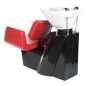 Scafa profesionala cu bol, latime fotoliu 47 cm, inaltime 104 cm, rosie Scafa profesionala cu bol, latime fotoliu 47 cm, inaltime 104 cm, rosie