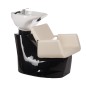 Scafa coafor, scaun tapitat, latime 47 cm, inaltime bol 51 cm, crem Scafa coafor, scaun tapitat, latime 47 cm, inaltime bol 51 cm, crem