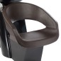 Scafa coafor, unghi incliare bol, latime scaun 47 cm, piele ecologica, conexiuni incluse Scafa coafor, unghi incliare bol, latime scaun 47 cm, piele ecologica, conexiuni incluse