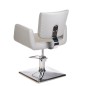 Scaun coafor, stil modern, sistem hidraulic, latime 47 cm, piele eco, baza cromata Scaun coafor, stil modern, sistem hidraulic, latime 47 cm, piele eco, baza cromata