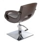 Scaun coafor, reglare hidraulica a inaltimii, 43-57 cm, tapiterie piele ecologica, maro Scaun coafor, reglare hidraulica a inaltimii, 43-57 cm, tapiterie piele ecologica, maro