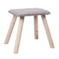 Masa de toaleta Alva, stil scandinav, scaun si oglinda de perete, doua sertare, compartiment depozitare Masa de toaleta Alva, stil scandinav, scaun si oglinda de perete, doua sertare, compartiment depozitare