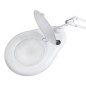 Lampa profesionala fluorescenta Shadowless, lupa 5 dpi, 22W, brat ajustabil, clema prindere masa Lampa profesionala fluorescenta Shadowless, lupa 5 dpi, 22W, brat ajustabil, clema prindere masa