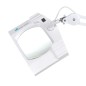 Lampa cosmetica cu lupa, marire 8x, 13W, alimentare 220V, lentila 8 dpi