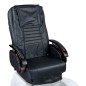 Scaun profesional de pedichiura, cada cu hidromasaj, suport picioare reglabil, negru/alb