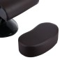 Scafa coafor, fotoliu piele ecologica, latime 64 cm, maro Scafa coafor, fotoliu piele ecologica, latime 64 cm, maro