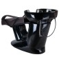 Scafa coafor, fotoliu piele ecologica, latime 64 cm, maro Scafa coafor, fotoliu piele ecologica, latime 64 cm, maro