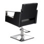 Scaun hidraulic coafor, inaltime 46-58 cm, baza cromata, latime scaun 49 cm, negru Scaun hidraulic coafor, inaltime 46-58 cm, baza cromata, latime scaun 49 cm, negru