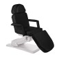 Fotoliu cosmetic, electric, maxim 160 kg, pozitie culcat, inaltime reglabila, negru