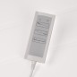 Fotoliu electric pentru cosmetica, telecomanda, perna din spuma, maxim 160 kg, alb