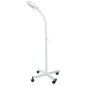 Lampa cosmetica cu trepied, diode LED 10W, lumina 5000K, inaltime maxima 147 cm