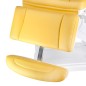 Fotoliu cosmetic electric, suport picioare reglabil, inaltime 58-89 cm, galben Fotoliu cosmetic electric, suport picioare reglabil, inaltime 58-89 cm, galben