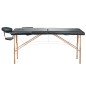 Pat masaj, reglare inaltime 62-83 cm, cotiere reglabile, sarcina maxima 130 kg, negru Pat masaj, reglare inaltime 62-83 cm, cotiere reglabile, sarcina maxima 130 kg, negru