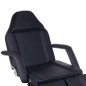 Scaun cosmetic reglabil, 2 sertare, lungime totala 183 cm, maxim 160 kg, negru