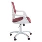 Scaun de birou sau conferinta, ergonomic, reglabil pe inaltime, latime 47 cm, visiniu
