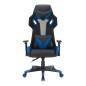 Scaun gaming, ergonomic, roti pivotante, inaltime maxima 56 cm, negru, albastru Scaun gaming, ergonomic, roti pivotante, inaltime maxima 56 cm, negru, albastru