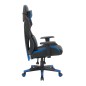 Scaun gaming, ergonomic, roti pivotante, inaltime maxima 56 cm, negru, albastru Scaun gaming, ergonomic, roti pivotante, inaltime maxima 56 cm, negru, albastru