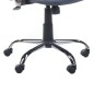 Scaun de birou CorpoComfort, inaltime reglabila 49-59 cm, roti pivotante, gri inchis Scaun de birou CorpoComfort, inaltime reglabila 49-59 cm, roti pivotante, gri inchis