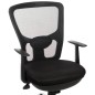 Scaun de birou, inaltime reglabila 48-58 cm, latime 57 cm, pivotant, perna lombara Scaun de birou, inaltime reglabila 48-58 cm, latime 57 cm, pivotant, perna lombara