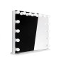 Oglinda machiaj, 15 spoturi LED, 3 culori lumina, comutator tactil, port USB incorporat Oglinda machiaj, 15 spoturi LED, 3 culori lumina, comutator tactil, port USB incorporat