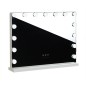 Oglinda Hollywood, 15 spoturi LED, 3 culori lumina, buton control, port USB