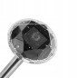 Lampa solara Diamond, tip tarus, LED alb, 200 mAh, 1x1.2V, otel inoxidabil