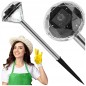 Lampa solara Diamond, tip tarus, LED alb, 200 mAh, 1x1.2V, otel inoxidabil