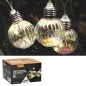 Ghirlanda LED, incarcare solara, 20 becuri rotunde, 5.8 metri, IP44 Ghirlanda LED, incarcare solara, 20 becuri rotunde, 5.8 metri, IP44