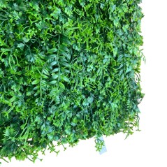 Gard verde decorativ, frunze artificiale, panou 40x60 cm