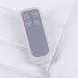 Fotoliu cosmetic reglabil, control telecomanda, 64-86 cm inaltime, tapiterie piele ecologica, cotiere lemn