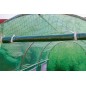 Sera de gradina tip tunel, 3 x 2 x 2 metri, 6 ferestre cu plase, filtru UV4, verde Sera de gradina tip tunel, 3 x 2 x 2 metri, 6 ferestre cu plase, filtru UV4, verde