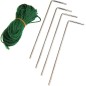 Sera de gradina tip tunel, 3 x 2 x 2 metri, 6 ferestre cu plase, filtru UV4, verde Sera de gradina tip tunel, 3 x 2 x 2 metri, 6 ferestre cu plase, filtru UV4, verde