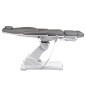 Fotoliu cosmetic electric, inaltime 58-89 cm, rotatie scaun, cotiere detasabile, 3 actuatoare electrice, gri