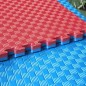 Covoras tip puzzle XXL, spuma EVA, 100x100 cm, grosime 2 cm, antiderapant, bicolor
