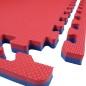 Covoras tip puzzle XXL, spuma EVA, 100x100 cm, grosime 2 cm, antiderapant, bicolor